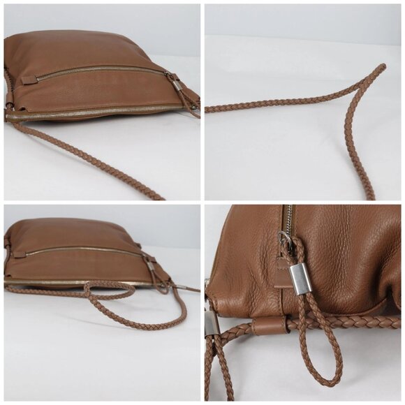 GUCCI Shoulder Bag Leather Brown Silver 268244 Auth 135212 - Picture 16 of 16